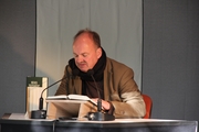 Pfarrer Felix Leibrock beim Lesemarathon der Jüdischen kulturtage Berlin 2011, Fotos: Nadine Bose