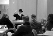 Rabbiner Yitzhak Ehrenberg gibt einen Schiur – Limmud-Tag 2010. Foto: Judith Kessler