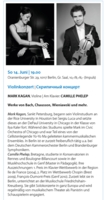 Violinkonzert / Скрипичный концерт