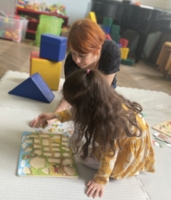 Provisorischer JUZE-Kindergarten für jüdische Flüchtlingskinder aus der Ukraine