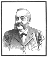 Paul Singer, Zeichnung aus dem »Vorwärts« vom 5.2.1911