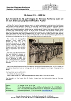 72. Jahrestage der Wannsee−Konferenz