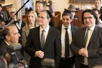 Gemeindevorsitzender empfängt den Regierenden Bürgermeister in der Synagoge Fraenkelufer