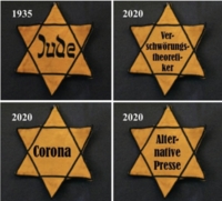 An allem sind die Juden Schuld. Auch an Corona