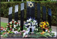 Kranzniederlegung am Denkmal für die jüdischen Veteranen des Zweiten Weltkriegs