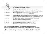 Wolfgang Thierse trifft…