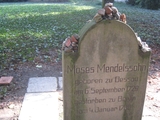 Grabstein von Moses Mendelssohn, Foto: Judith Kessler