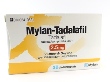 Tadalafil mylan 2.5 mg