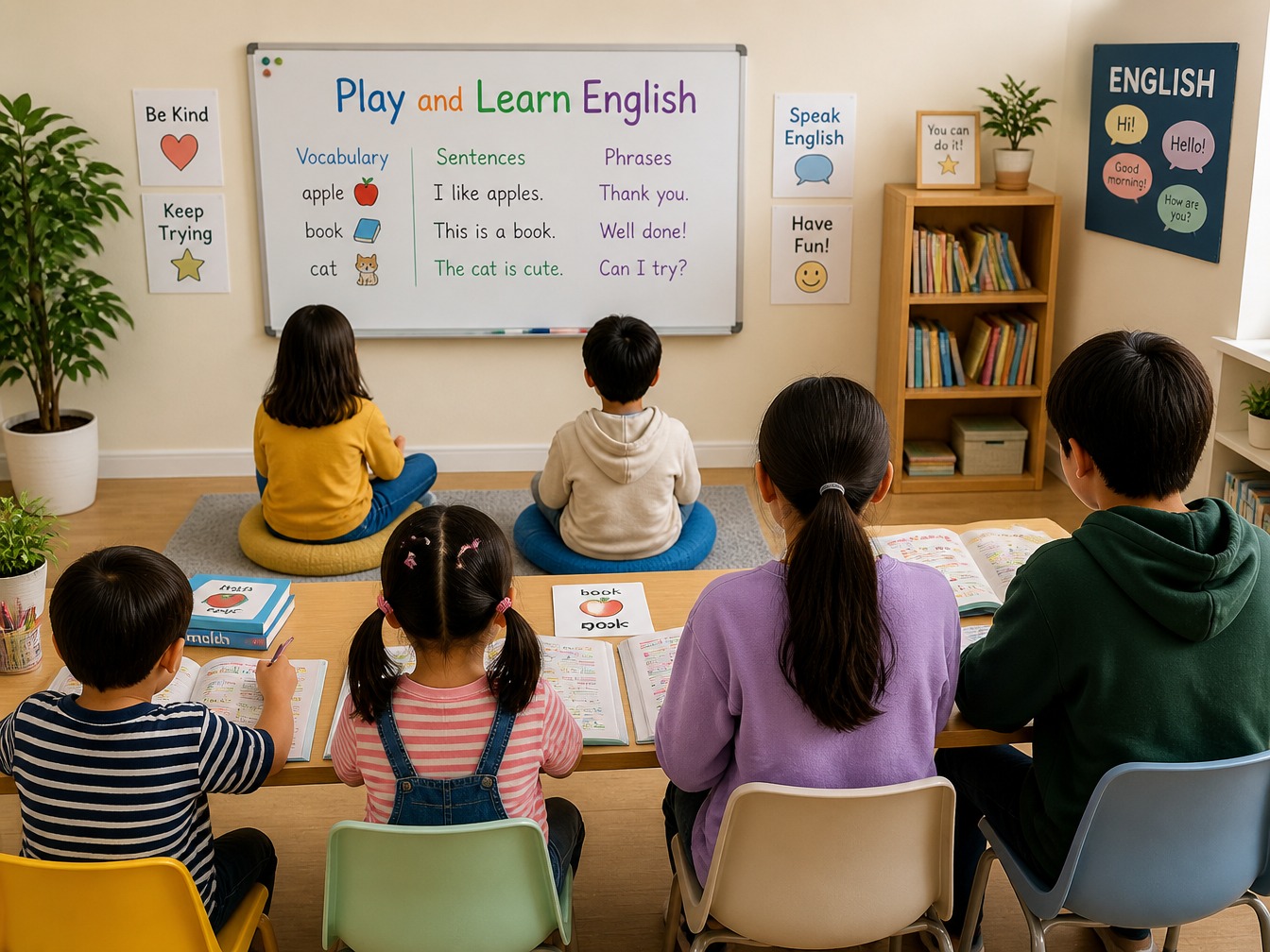 Play and learn English