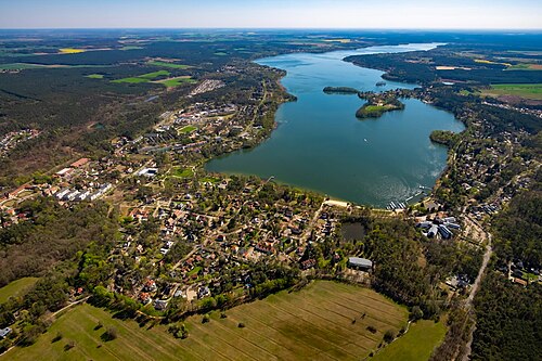Bad Saarow. Wanderung mit Sveta