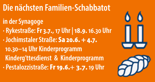 Familien-Schabbat Joachimsthaler